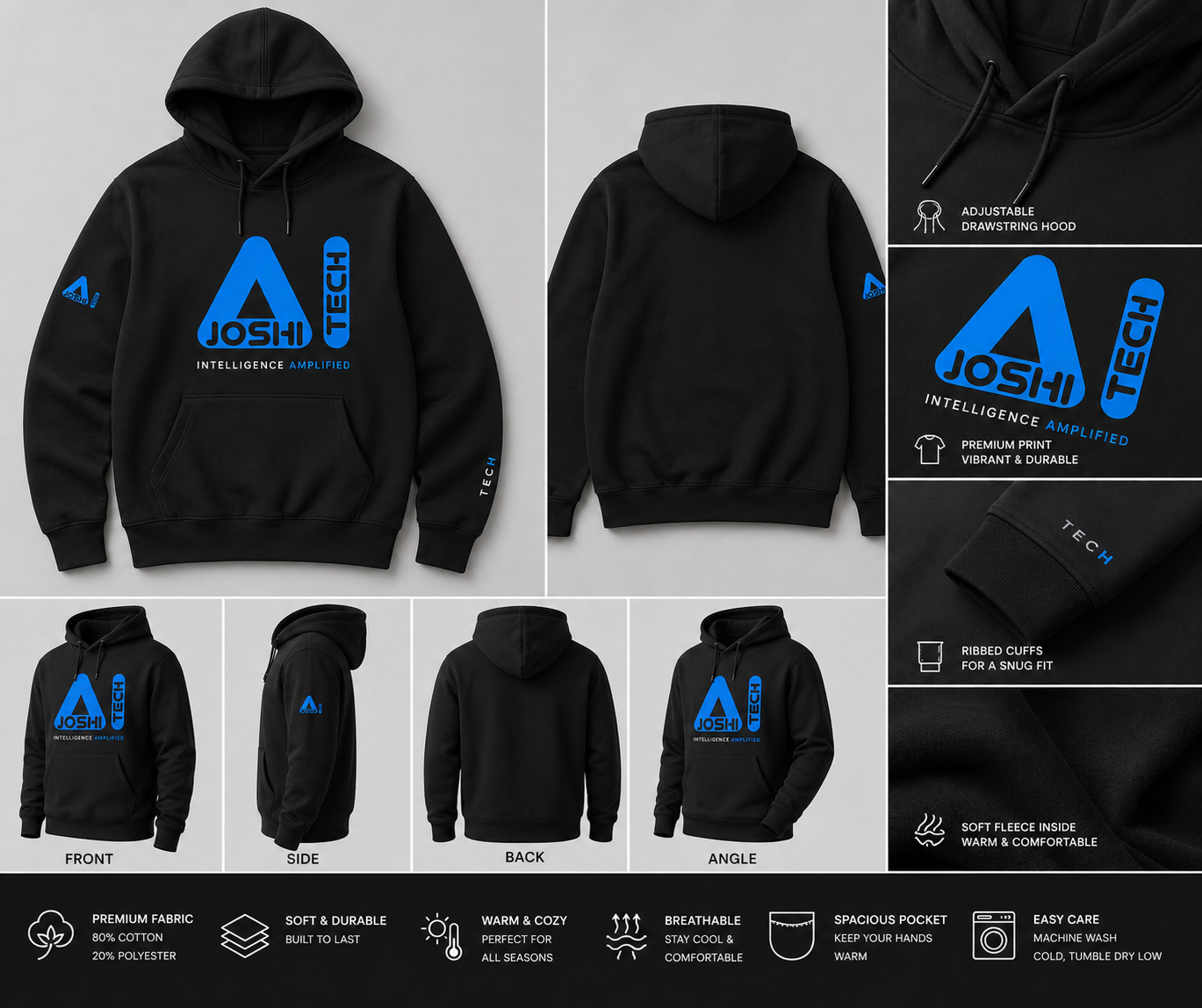 Joshi AI Premium Hoodie